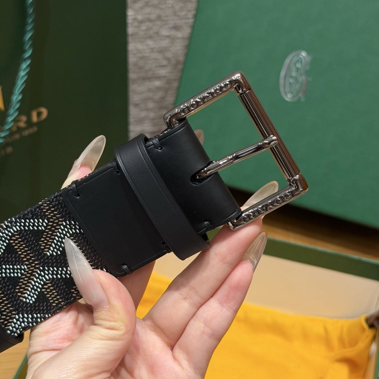 G0yard Belt 4.0cm — Black image 9