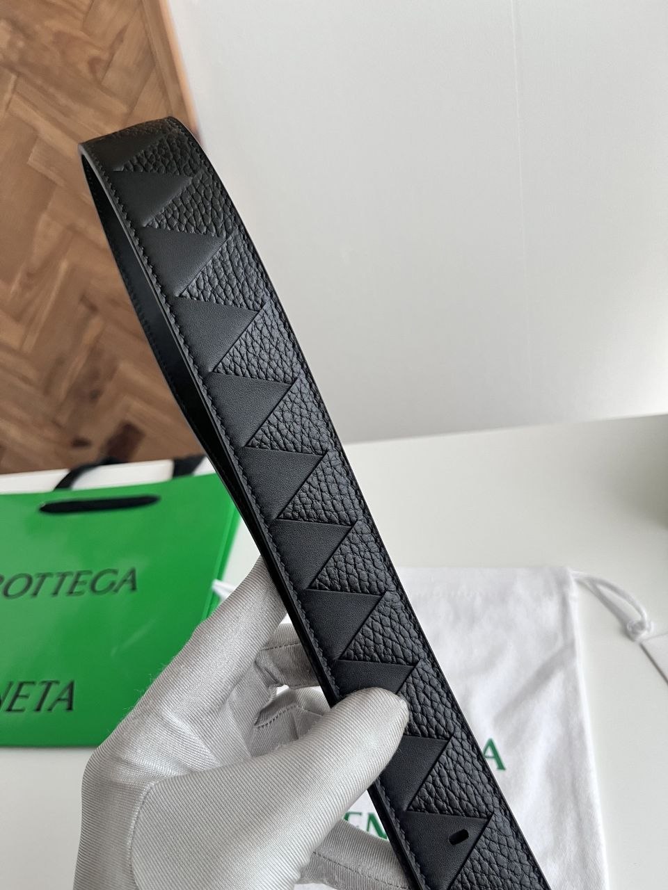 BV Watch Belt — Silver · Black image 6