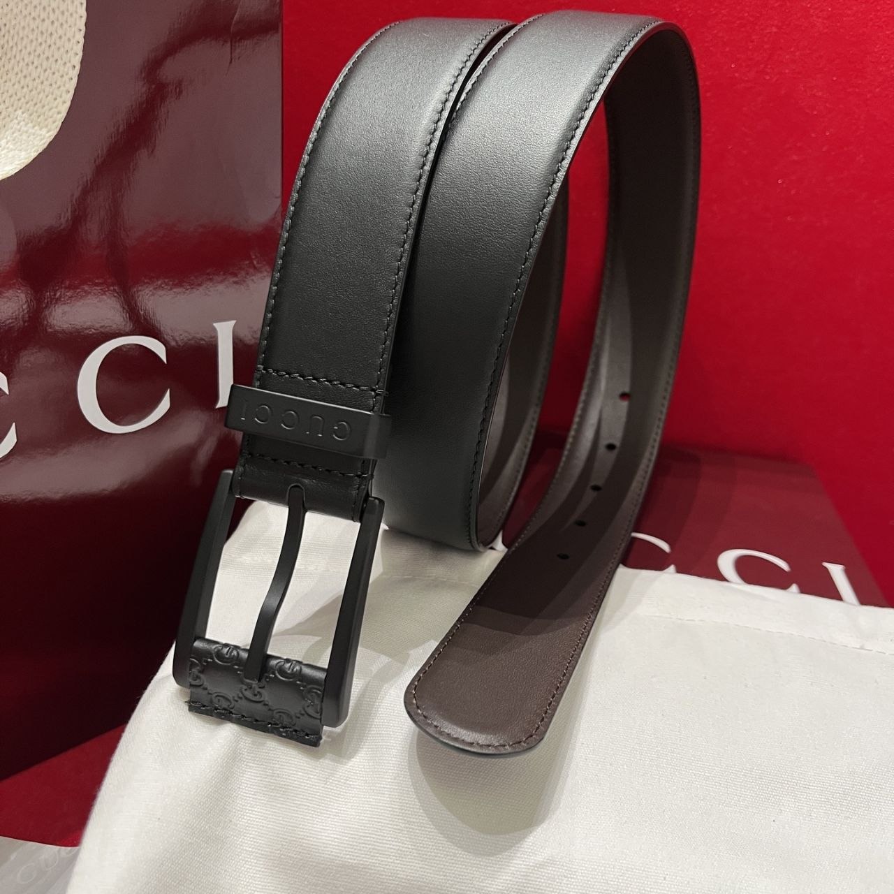 Guc1 Belt — Classic Pin · 3.5cm