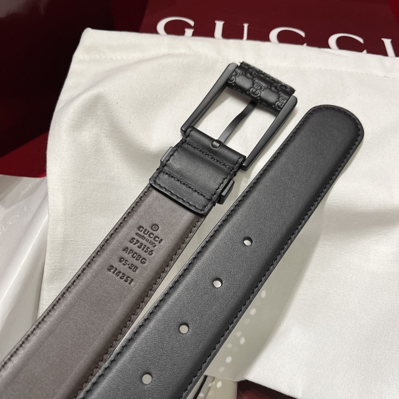 Guc1 Belt — Classic Pin · 3.5cm image 3