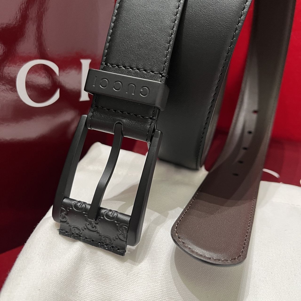 Guc1 Belt — Classic Pin · 3.5cm image 7